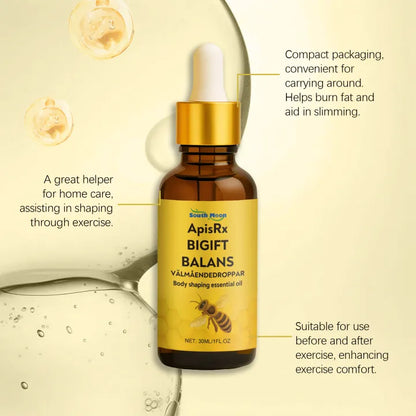 ApisRx Bigift Balans Body Shaping Essential Oil ( BUY 1 GET 1 FREE )