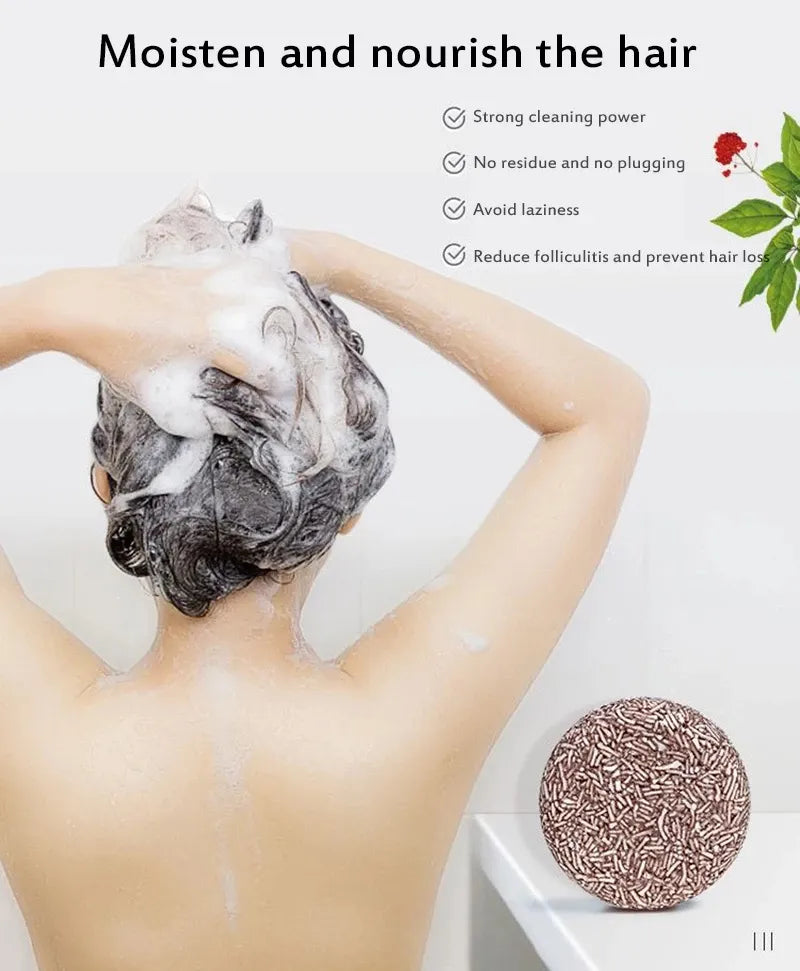 DORISNA Polygonum Essence Hair Shampoo Soap ( BUY 1 GET 1 FREE )