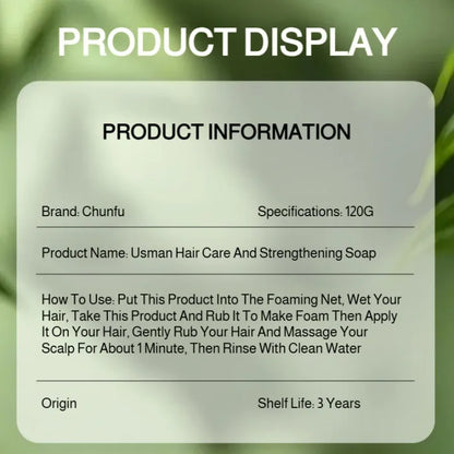 Platycladus Orientalis Usman Shampoo Soap ( BUY 1 GET 1 FREE )