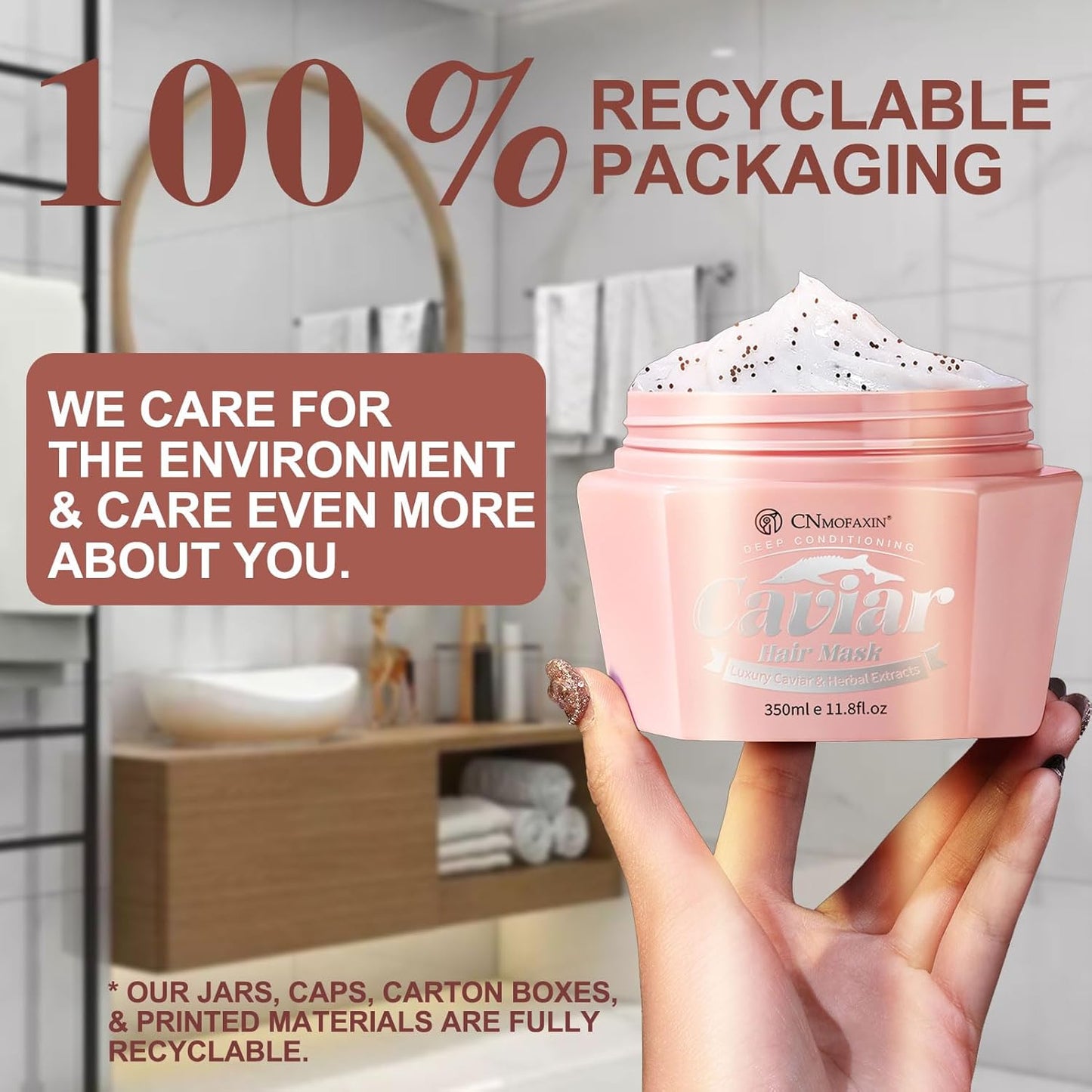 Caviar Repair Hair Mask ( BUY 1 GET 1 FREE )