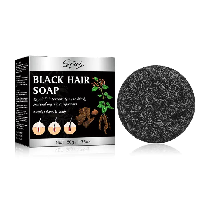 Natural Black Hair Soap ( BUY 1 GET 1 FREE )