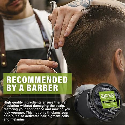 GleamXi Natural Black Shampoo Bar ( BUY 1 GET 1 FREE )