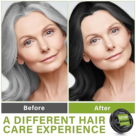 GleamXi Natural Black Shampoo Bar ( BUY 1 GET 1 FREE )