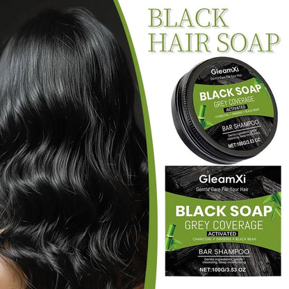 GleamXi Natural Black Shampoo Bar ( BUY 1 GET 1 FREE )