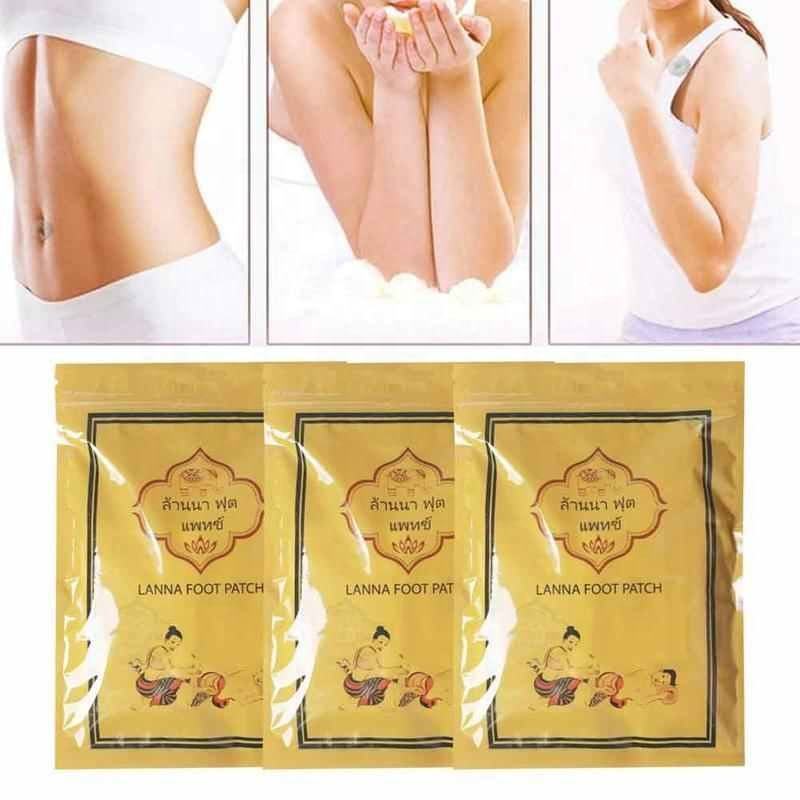 Lanna Patch Herbal Natural Detox Pads