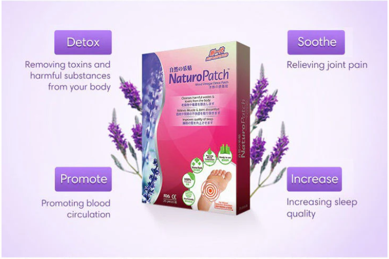NaturoPatch® Wood Vinegar Detox Foot Patch ( BUY 1 GET 1 FREE )