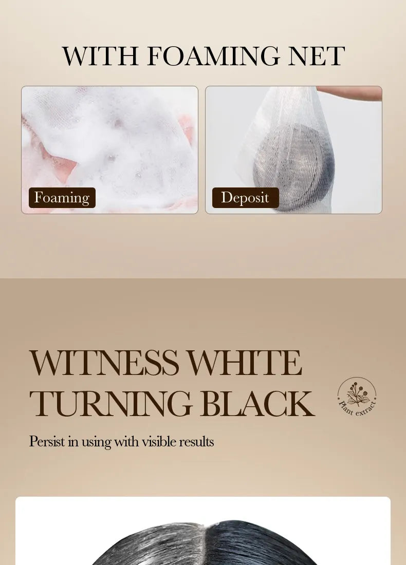 SADOER Natural Black Hair Soap ( BUY 1 GET 1 FREE )