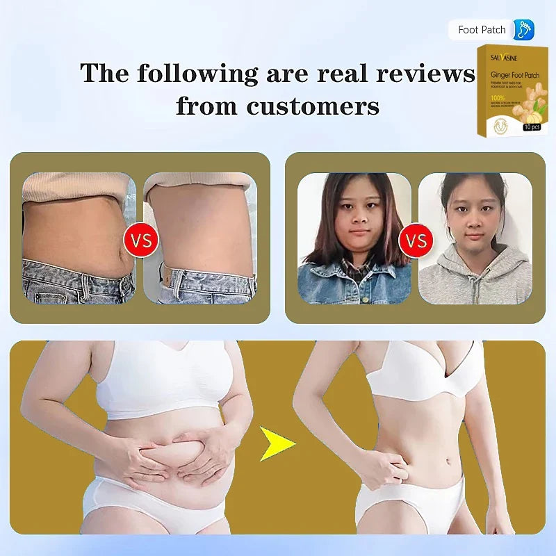 SAUVASINE™ Ginger Foot Detox Patch ( BUY 1 GET 1 FREE )