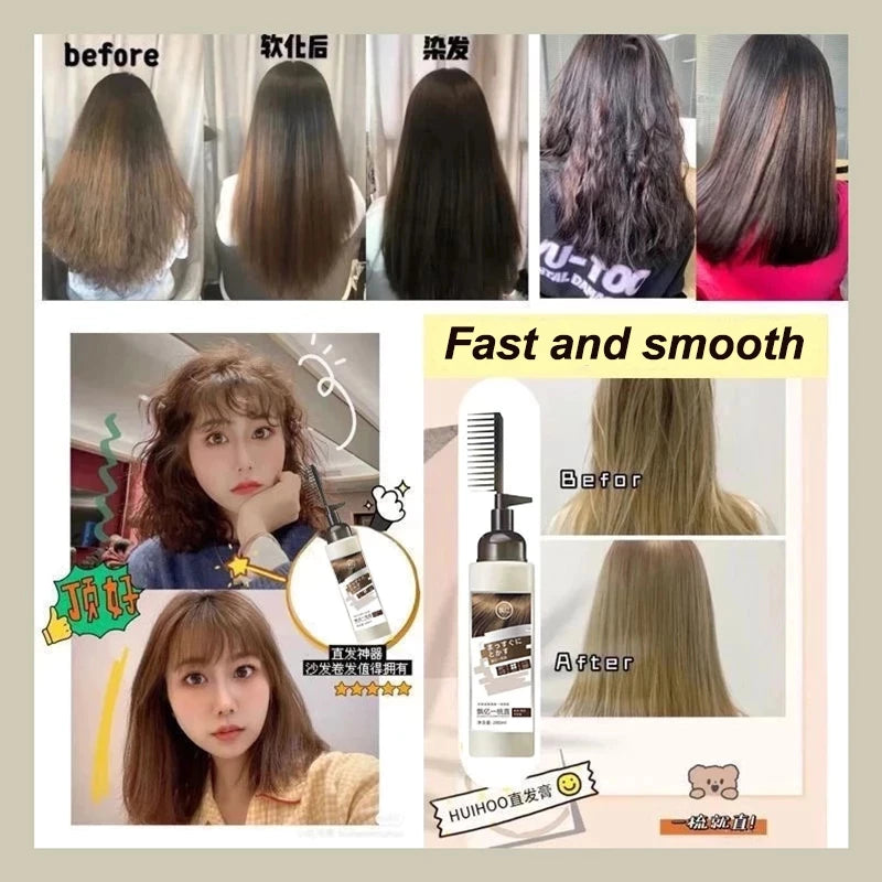 Japanese Keratin Hair Straightening Cream ( BUY 1 GET 1 FREE )