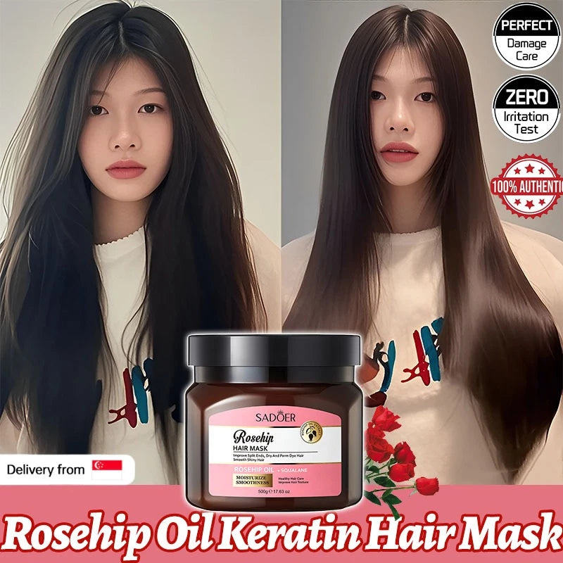 Premium Rosehip Keratin Hair Mask ( BUY 1 GET 1 FREE )