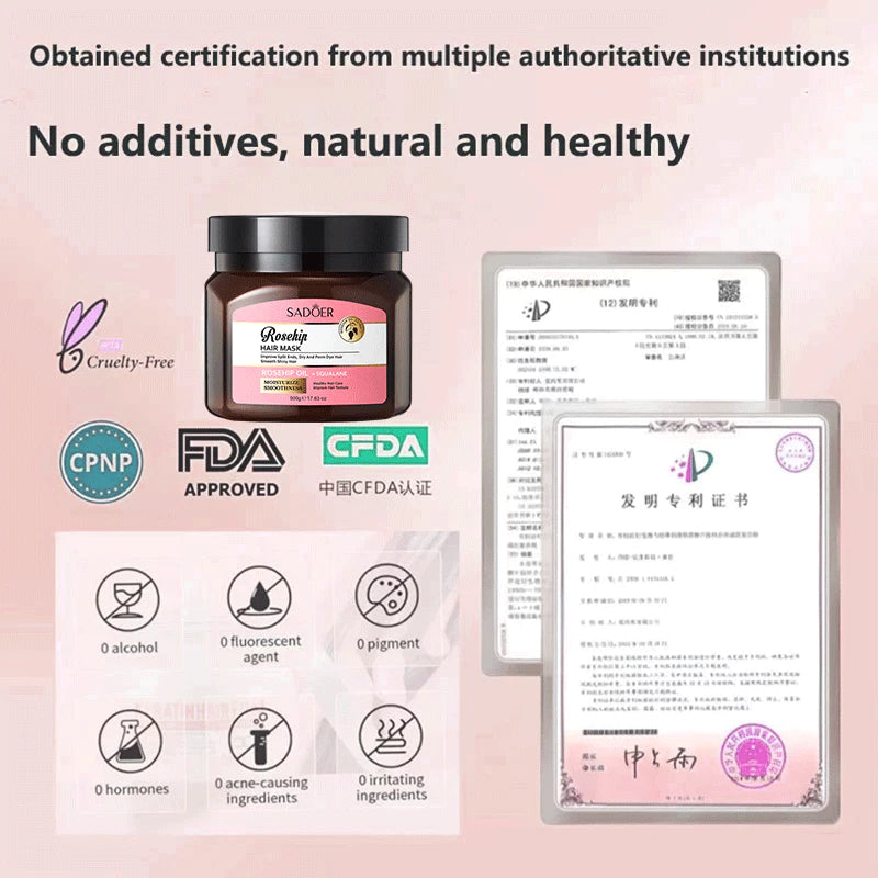 Premium Rosehip Keratin Hair Mask ( BUY 1 GET 1 FREE )