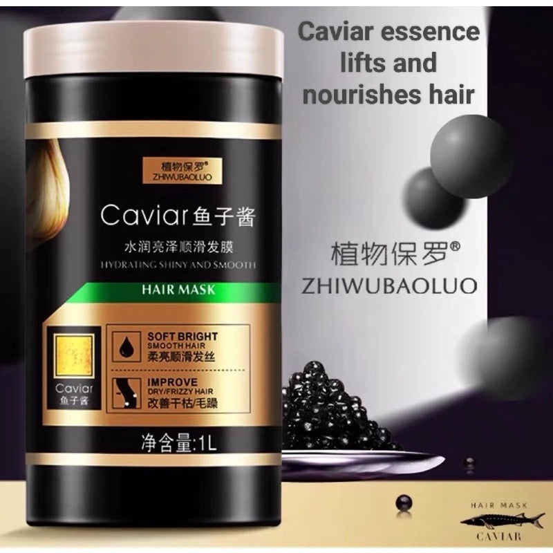 🖤✨ Caviar Hair Mask – Premium Keratin ( BUY 1 GET 1 FREE )