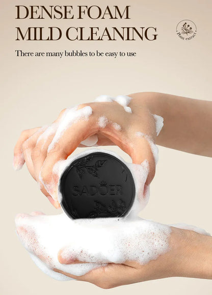 SADOER Natural Black Hair Soap ( BUY 1 GET 1 FREE )