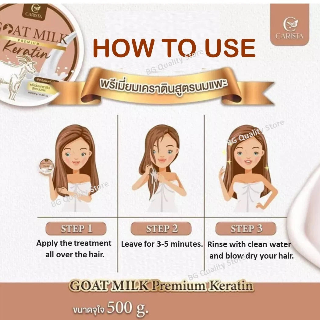 🐐✨ Carista™ Goat Milk Keratin Hair Mask