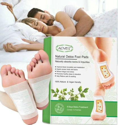 ALIVER Natural Detox Foot Pads ( BUY 1 GET 1 FREE )