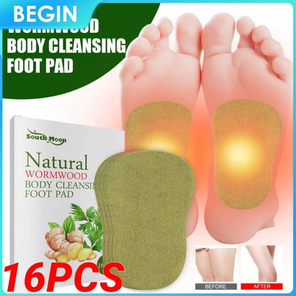 Natural  Wormwood  Body Cleaning Foot Pads ( BUY 1 GET 1 FREE )