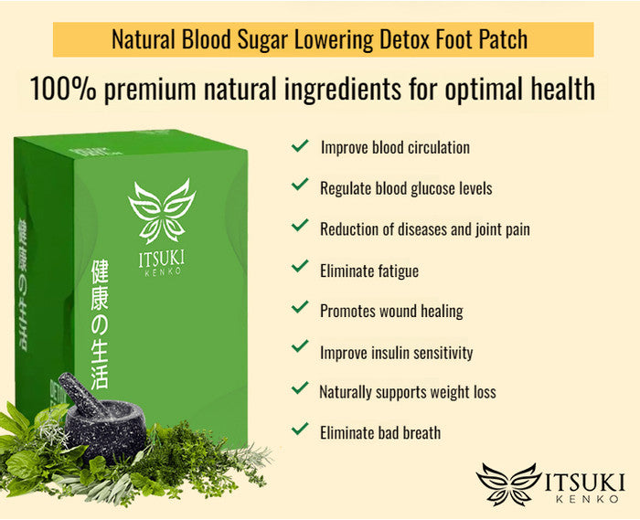 ITSUKI Natural Herbal Detox Patch ( BUY 1 GET 1 FREE )