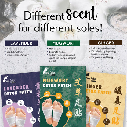 Sole Relax by Woah Health Detox Patch (10 Pieces)