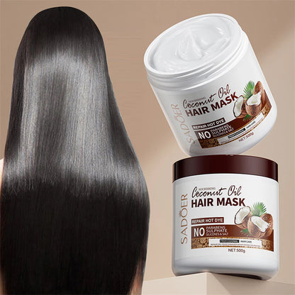 SADOER Nourishing Coconut Oil Hair Mask ( BUY 1 GET 1 FREE )