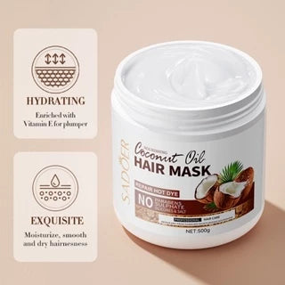 SADOER Nourishing Coconut Oil Hair Mask ( BUY 1 GET 1 FREE )